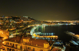 Naples by Night with Pizza